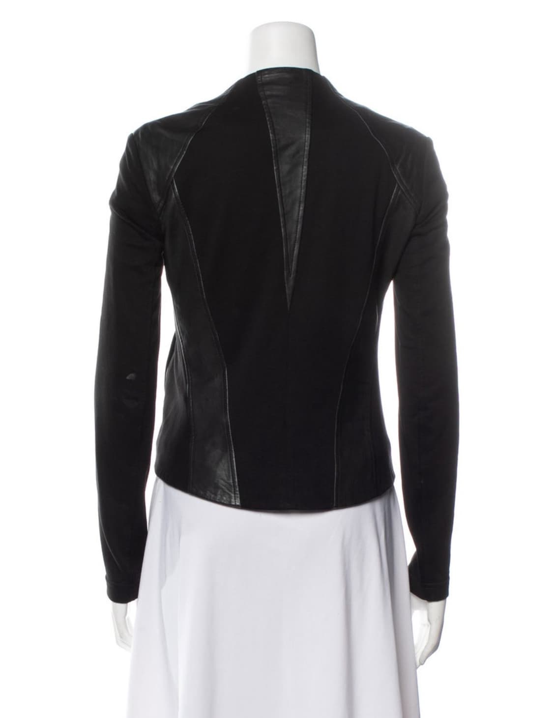 헬무트랭 비대칭 leather biker jacket 상품이미지3