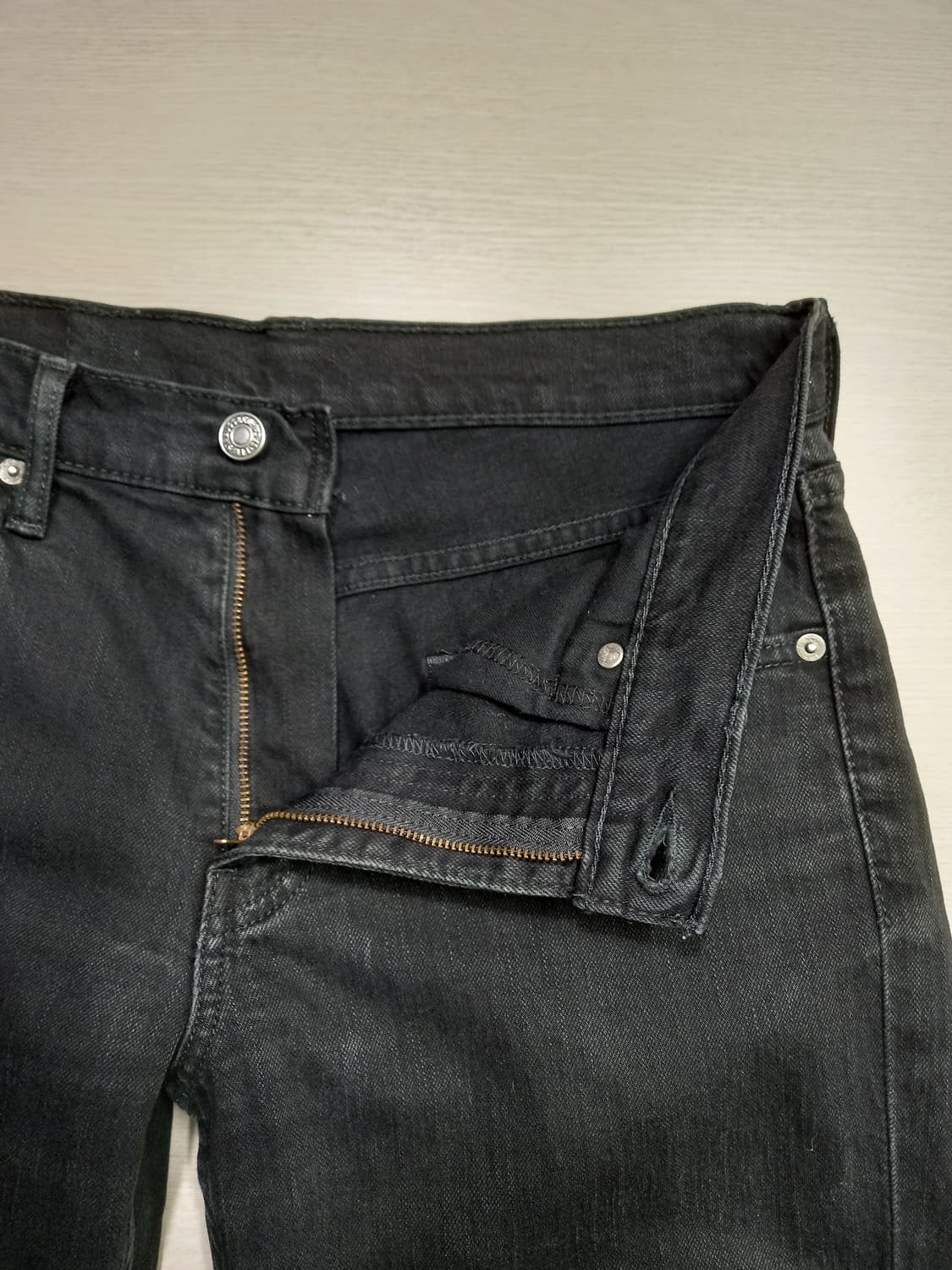 30 리바이스511 스판 슬림일자진 블랙 30-165 상품이미지7