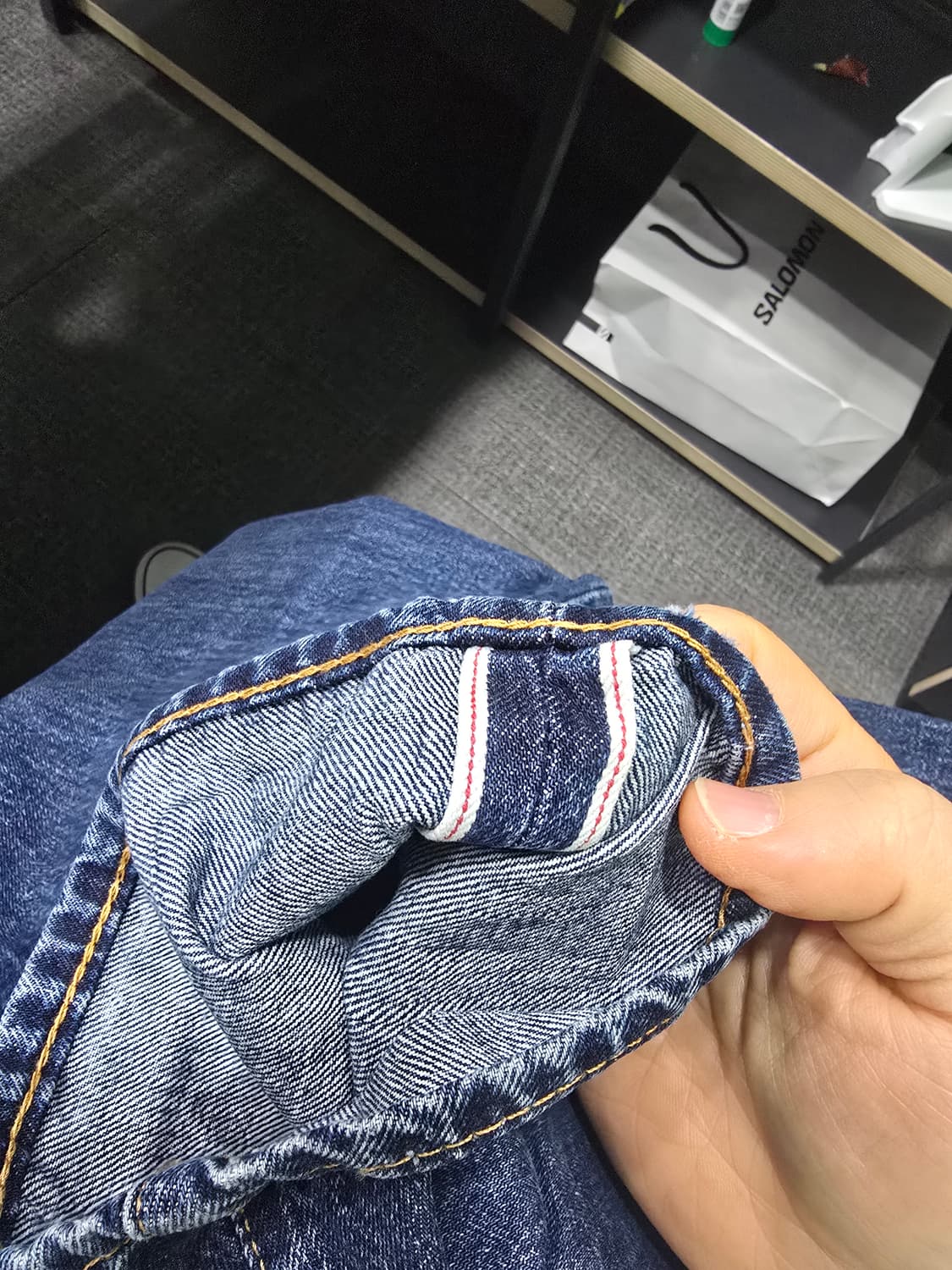 36x29 리바이스 505 프리미엄 셀비지 새상품 상품이미지10