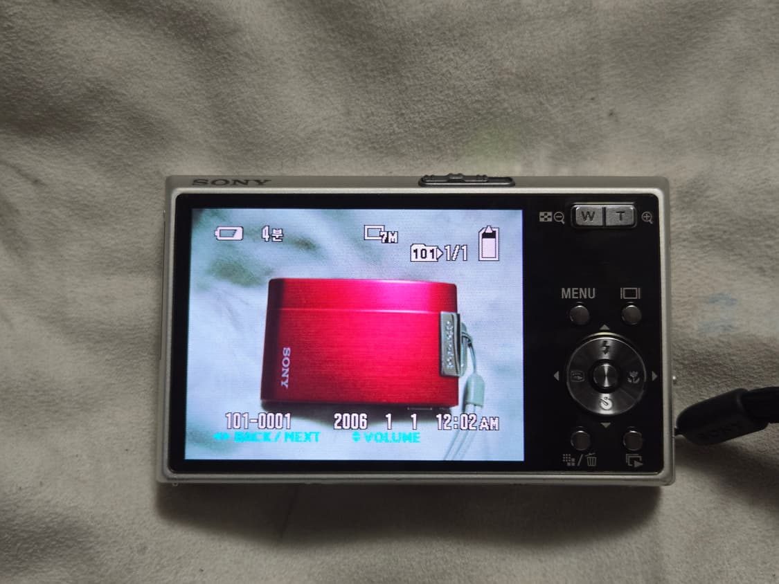 소니 사이버샷 DSC-T30 레트로디카 상품이미지4