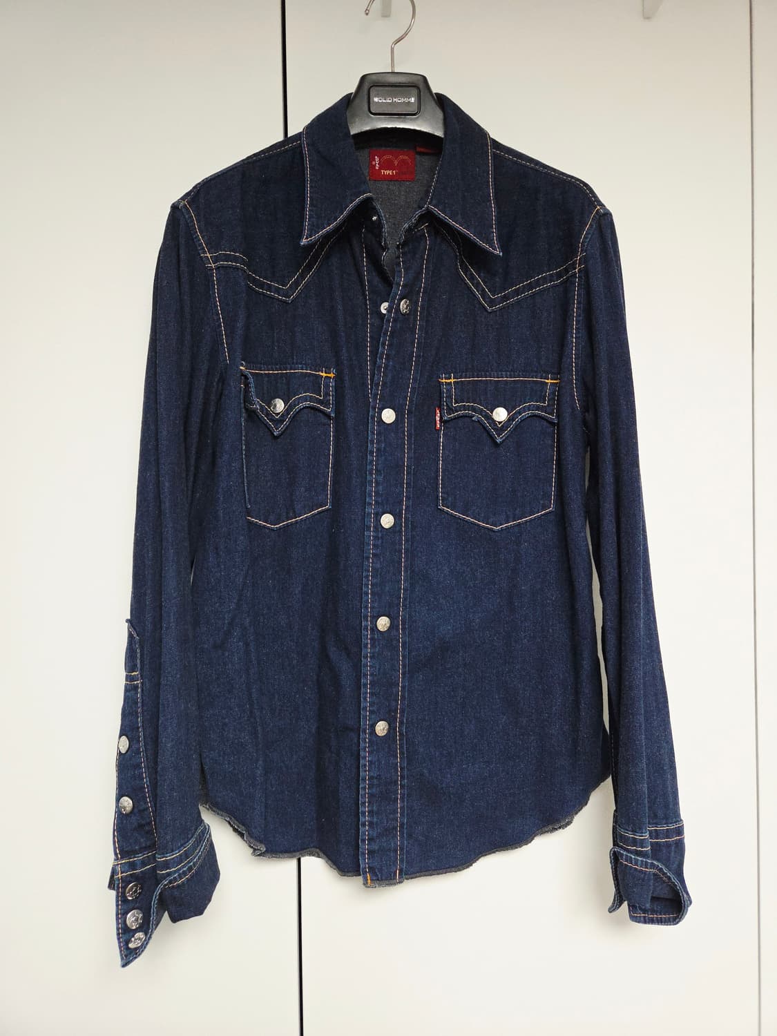 리바이스 LEVIS 타입원 웨스턴 데님셔츠 100 상품이미지1