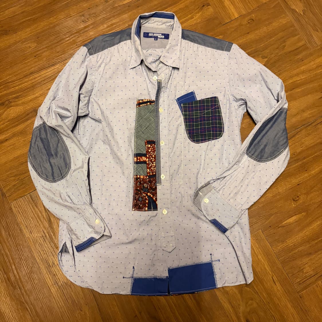 JUNYA WATANABE MAN PATCHWORK SHIRT 상품이미지4