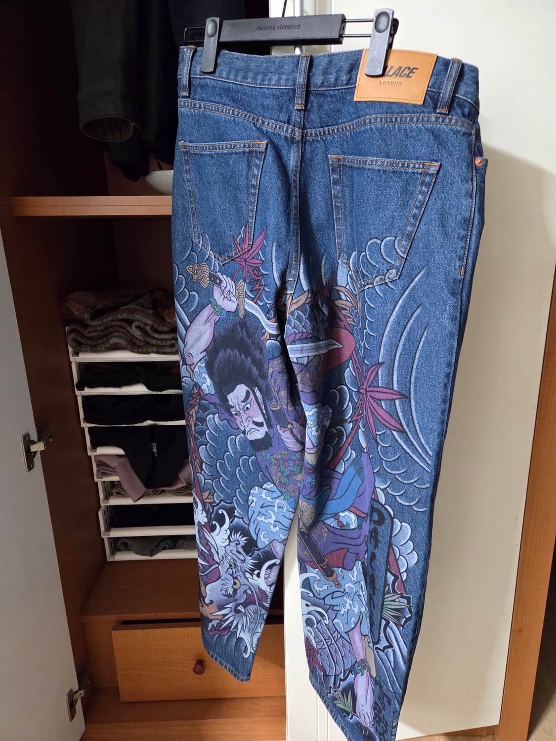 팔라스 스사노오 바지 인디고 워시 30사이즈 팔아요 상품이미지3