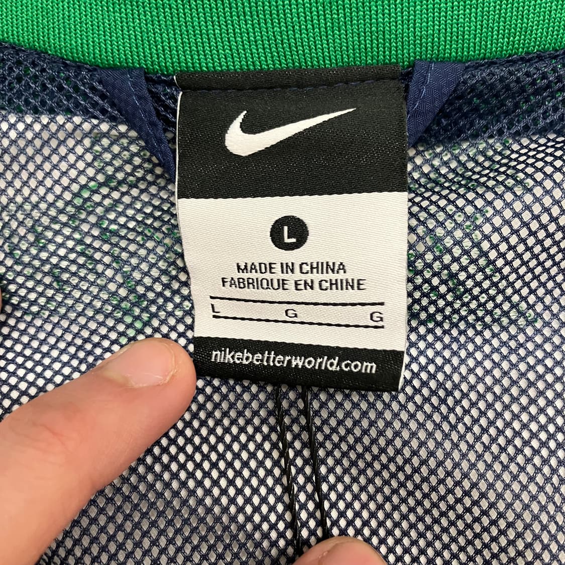 N179 나이키 바람막이 웜업 다이아몬드엣지 상품이미지3