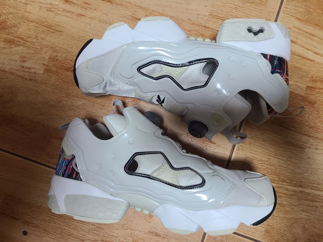 리복 펌프퓨리 샤인화이트 265(260추천) 상품이미지5