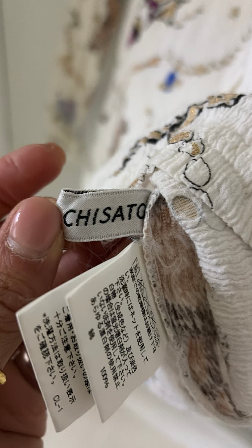 츠모리치사토 플리츠셔츠 44,55  상품이미지2