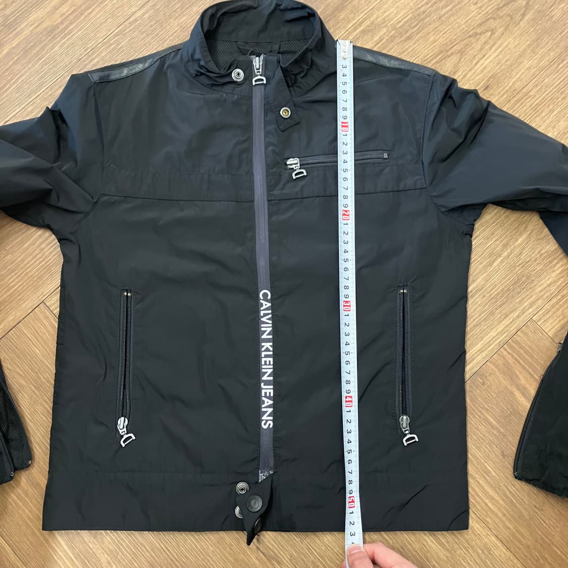 N198 00s ck 캘빈클라인 투웨이 바이커 자켓 상품이미지8