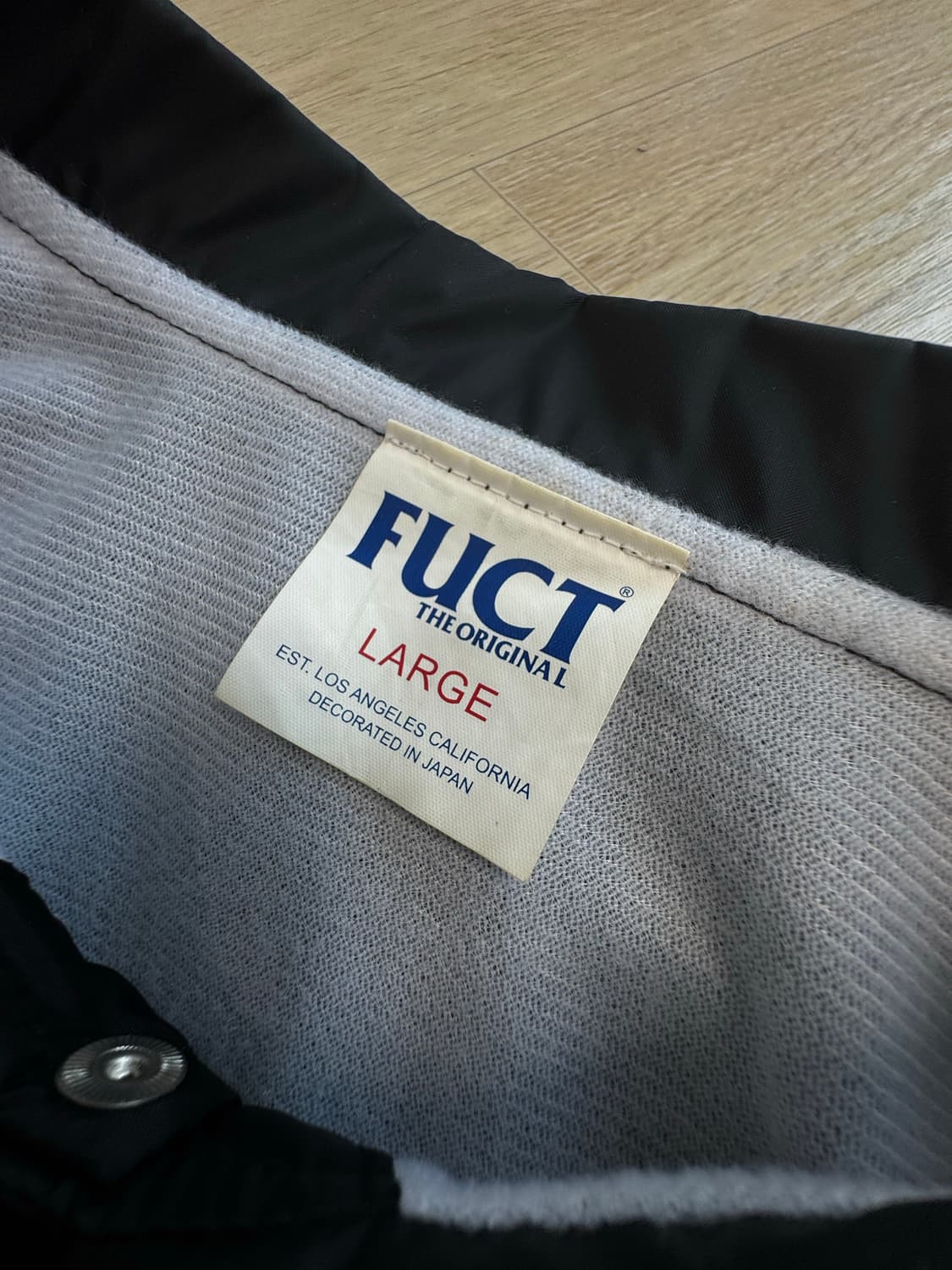 퍽트 FUCT SSDD 2017 S/S O.G. BEAR 코치 자켓 상품이미지6
