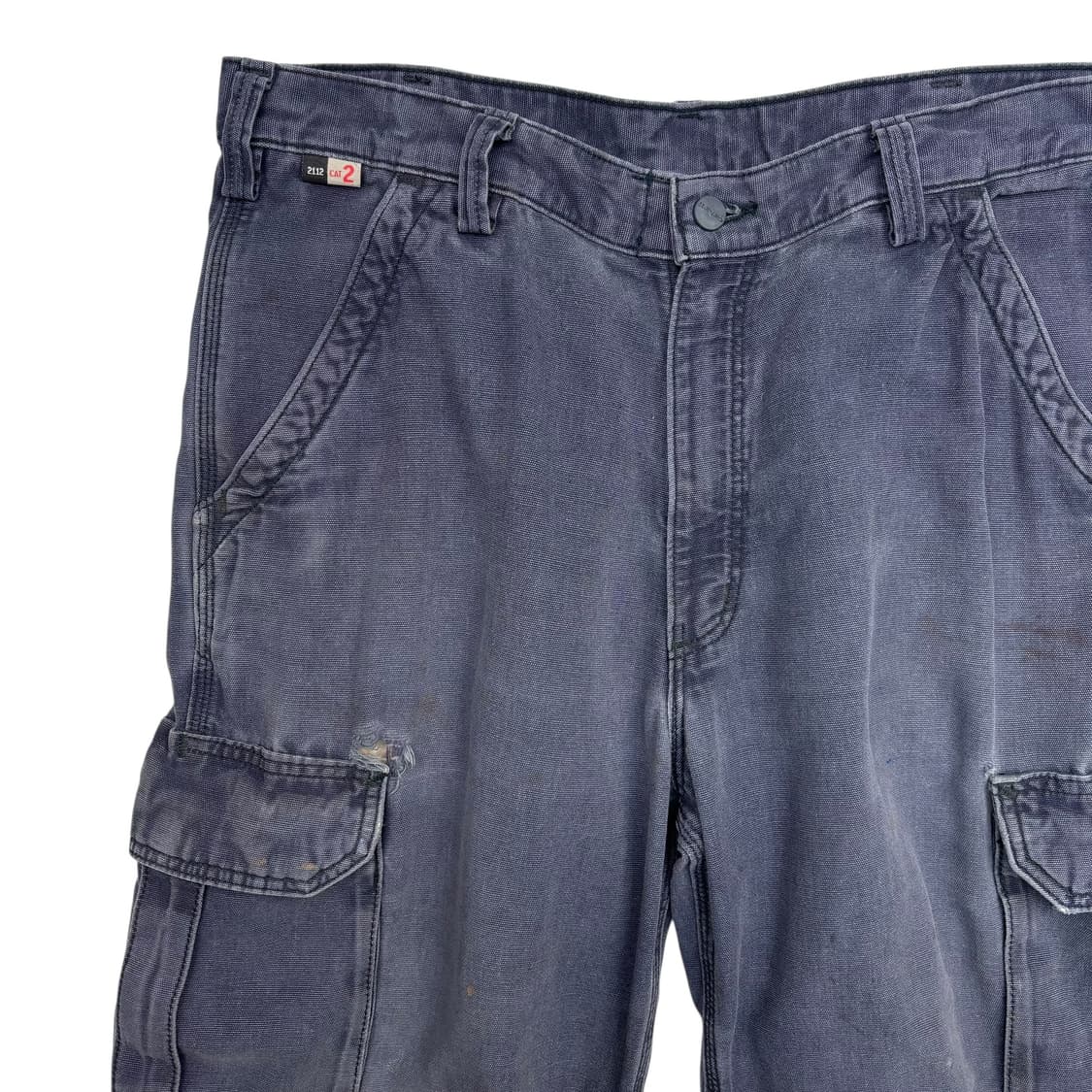칼하트 네이비 카고 워크팬츠 36 inch 상품이미지2