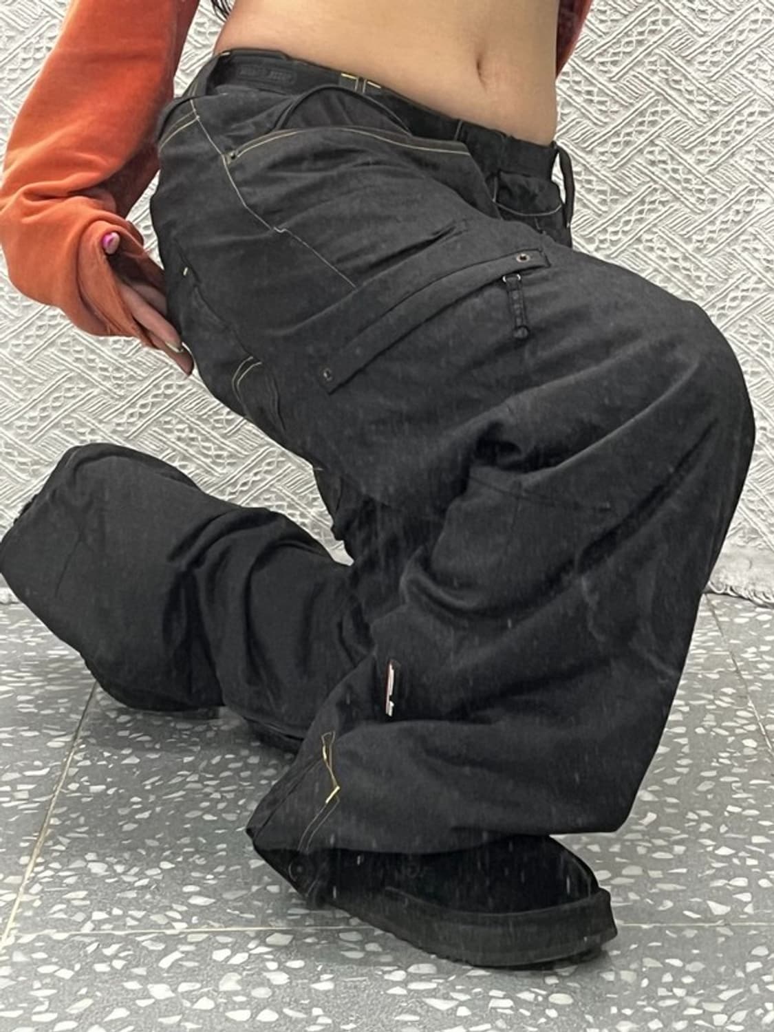 리바이스 514 트러커 멀티포켓 벨티드  데님 팬츠 38인치 C06635 상품이미지1