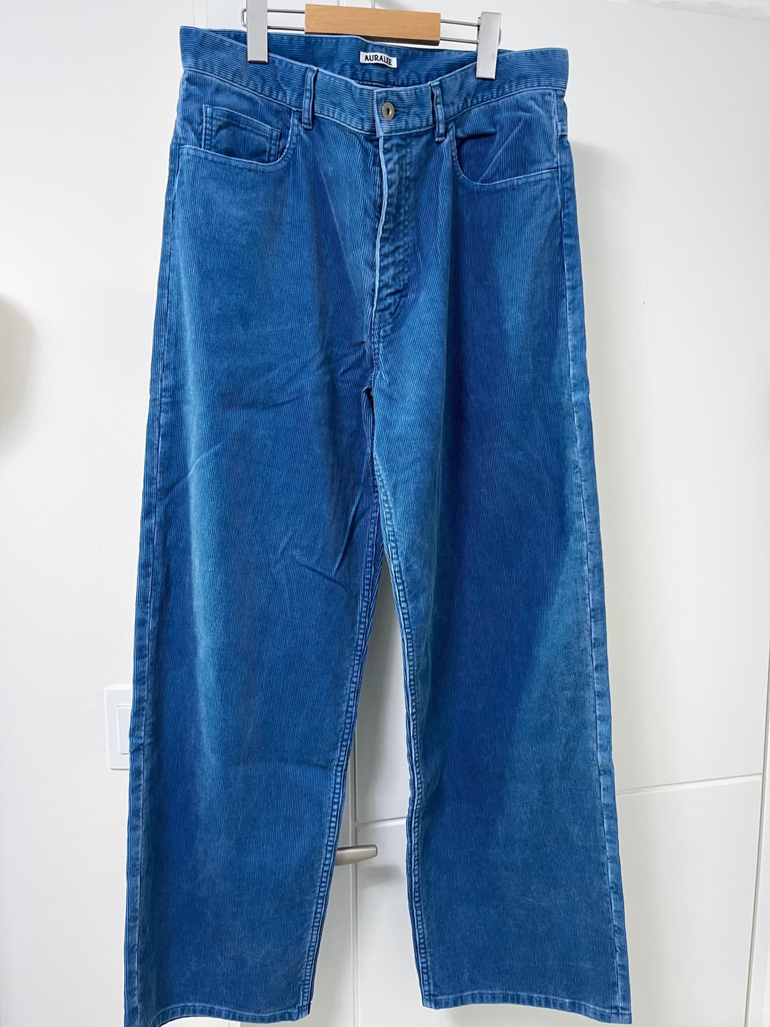 오라리 피그먼트 코듀로이 5p 와이드팬츠 팝니다. 상품이미지5