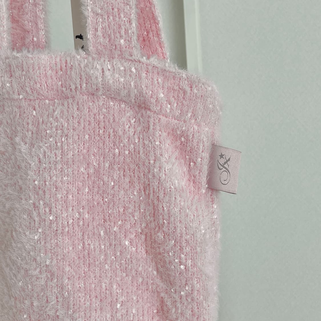 (새상품) 지초이 jx 베이비 핑크 토트백 가방 숄더백 상품이미지3