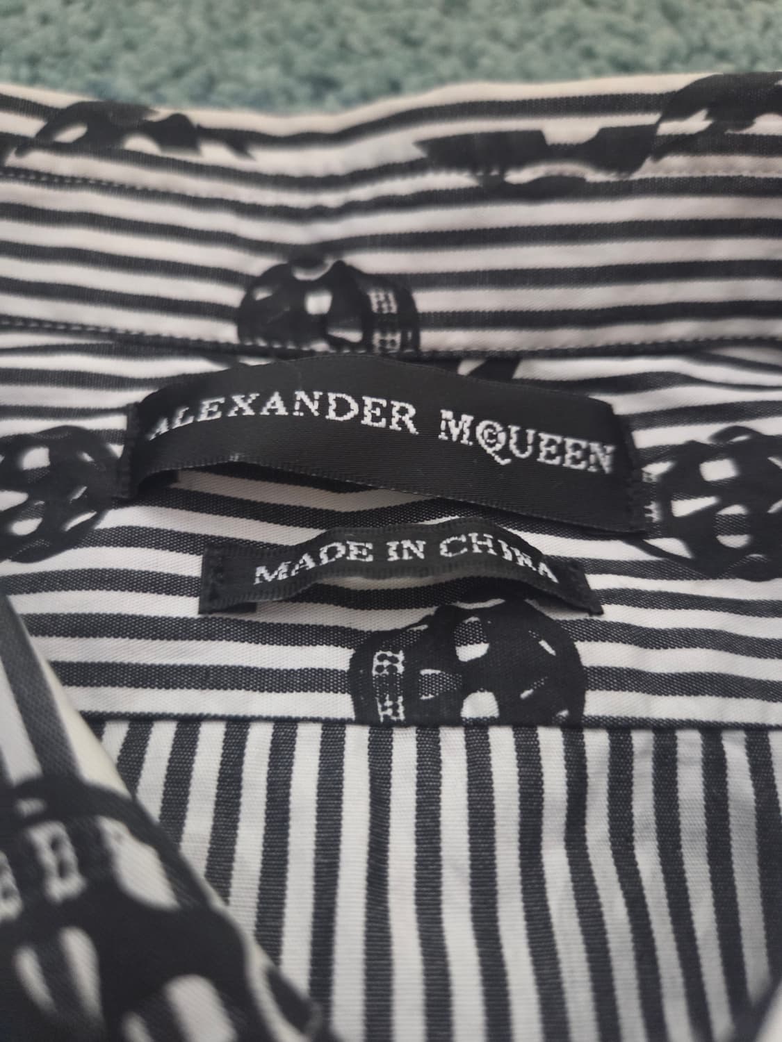 빈티지해골 셔츠 Skull Print Long Sleev 상품이미지2