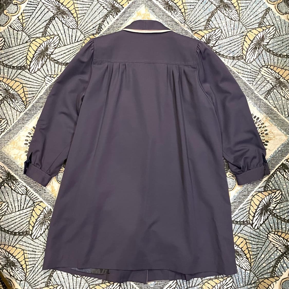 일본빈티지 페미닌 라벤더 봄코트(F) 상품이미지2