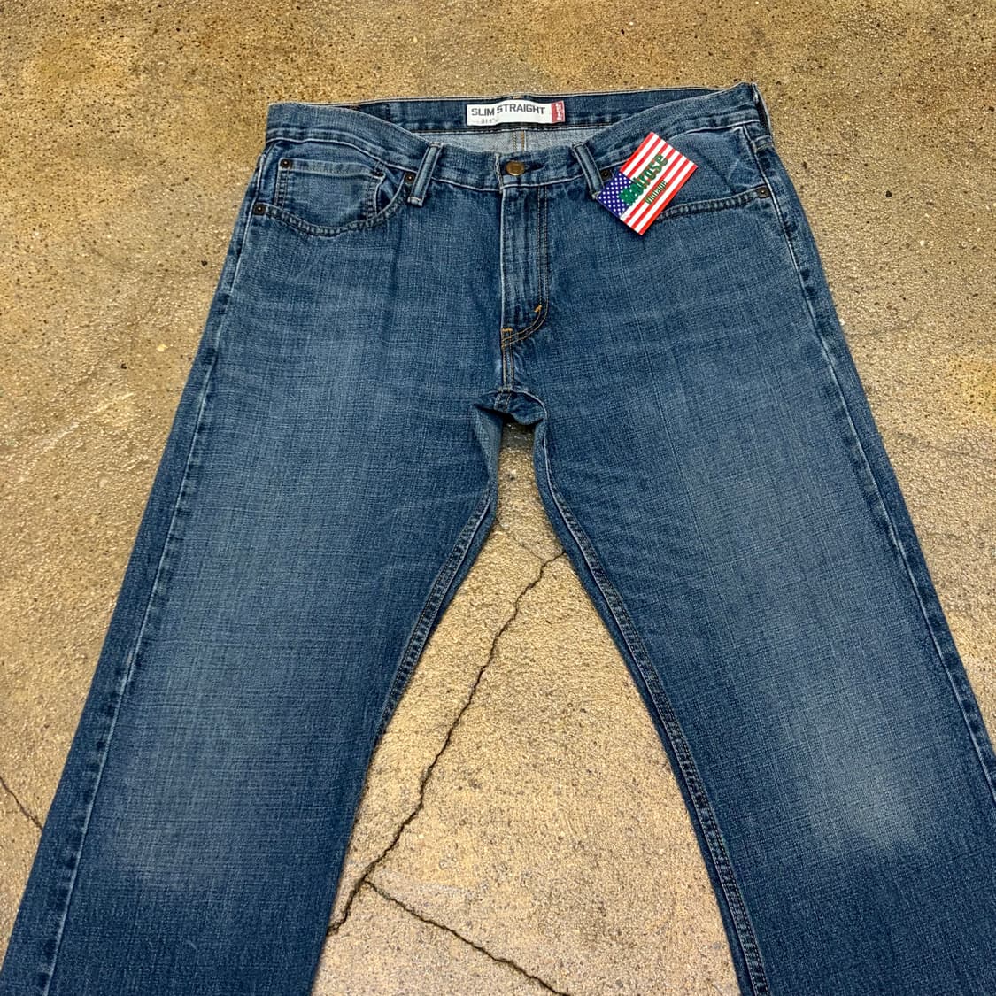미국 빈티지 리바이스 514 슬림 스트레이트 청바지  상품이미지2