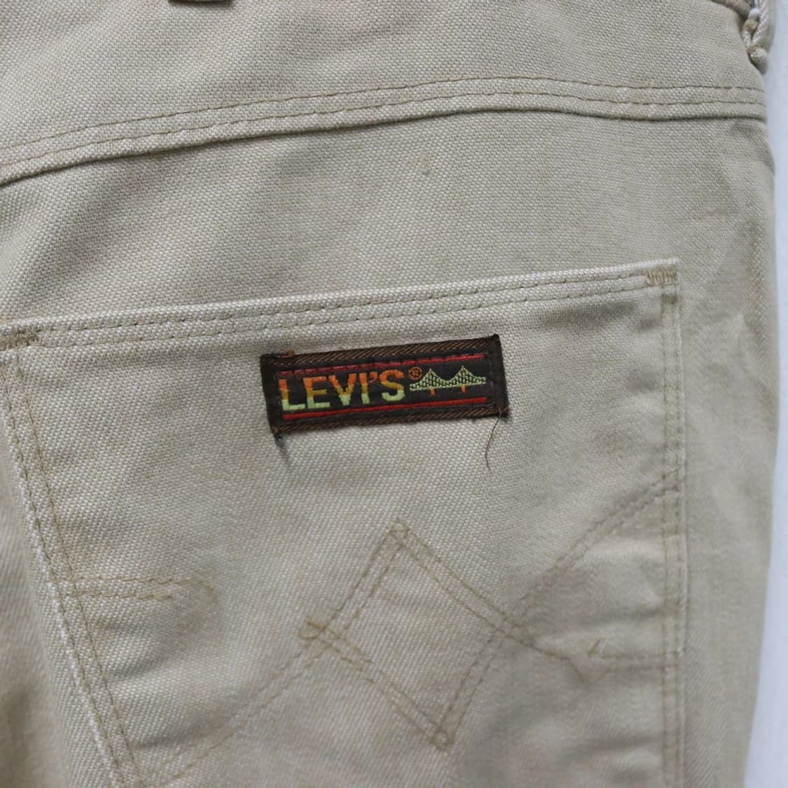80'S LEVI'S ACTION SLACKS 코튼 팬츠 62628 상품이미지3