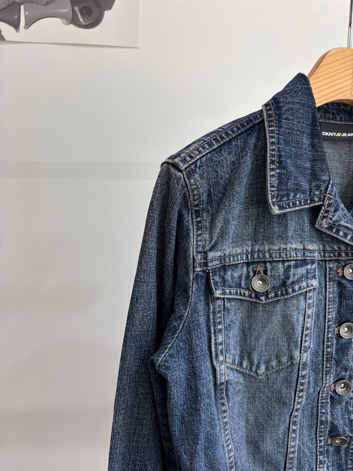 DKNY JEANS (Made in Hong Kong) 데님자켓 상품이미지3