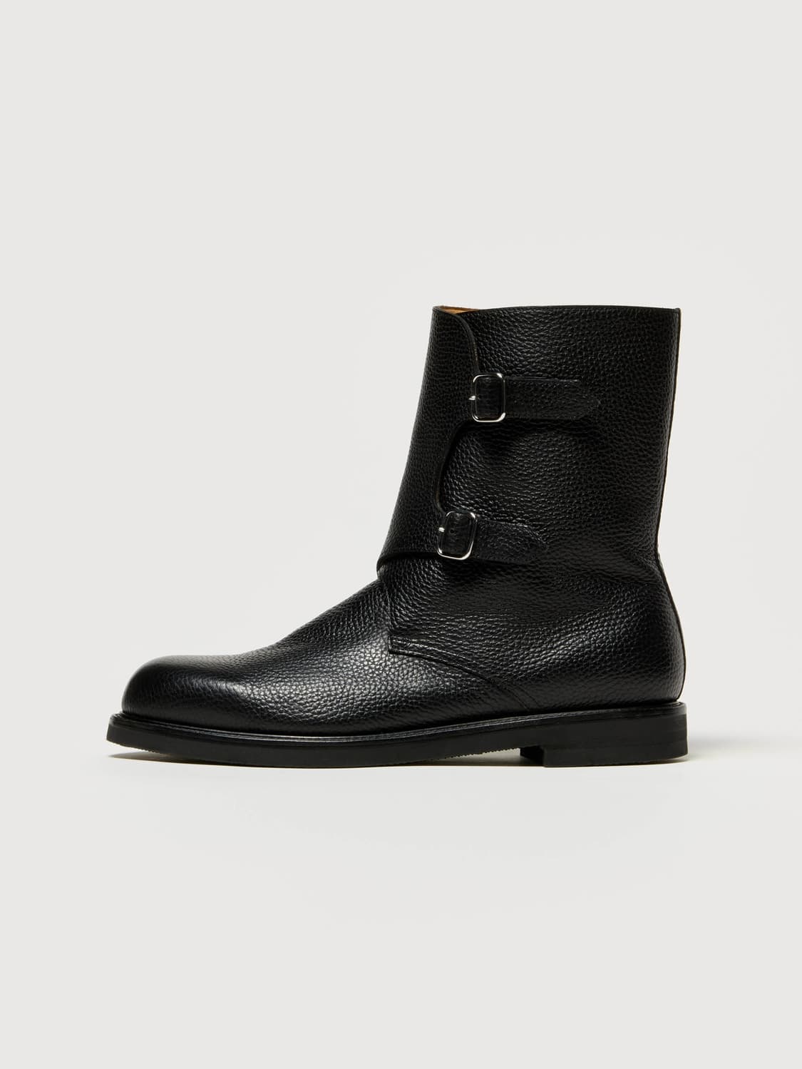 [280]오라리 25fw 레더 워크 부츠/블랙 상품이미지3