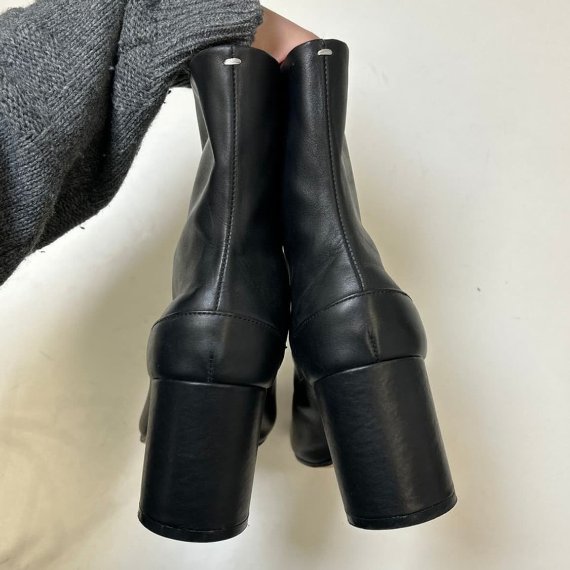 메종마르지엘라 타비 앵클 부츠 블랙 37 상품이미지5