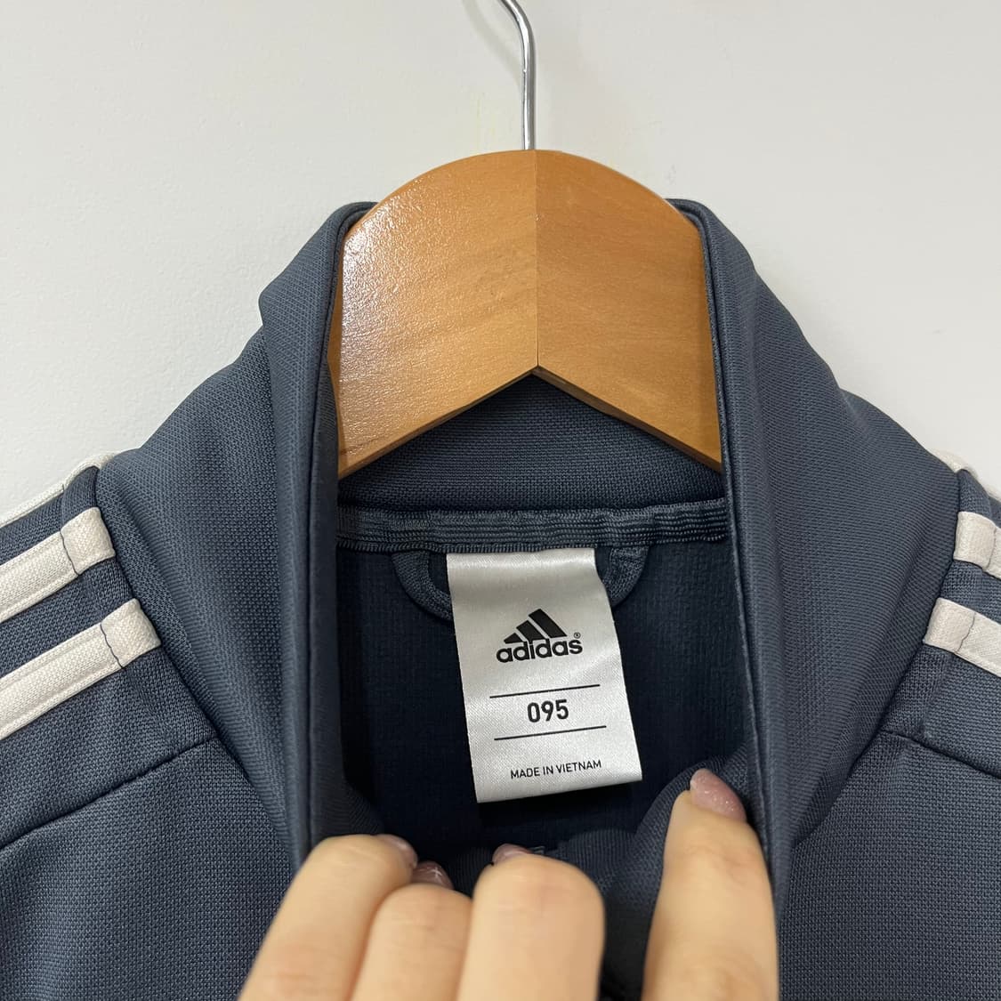 아디다스 레알 마드리드 그레이 트랙탑 져지 상품이미지5