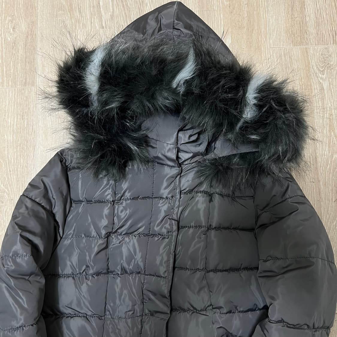 RYAN 여성 프리미엄 후드 롱패딩 55  상품이미지2