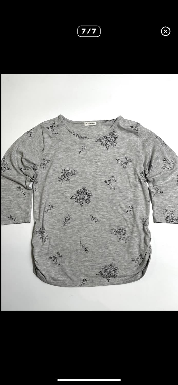 모호 빈티지 플로럴 슬리브 상품이미지7