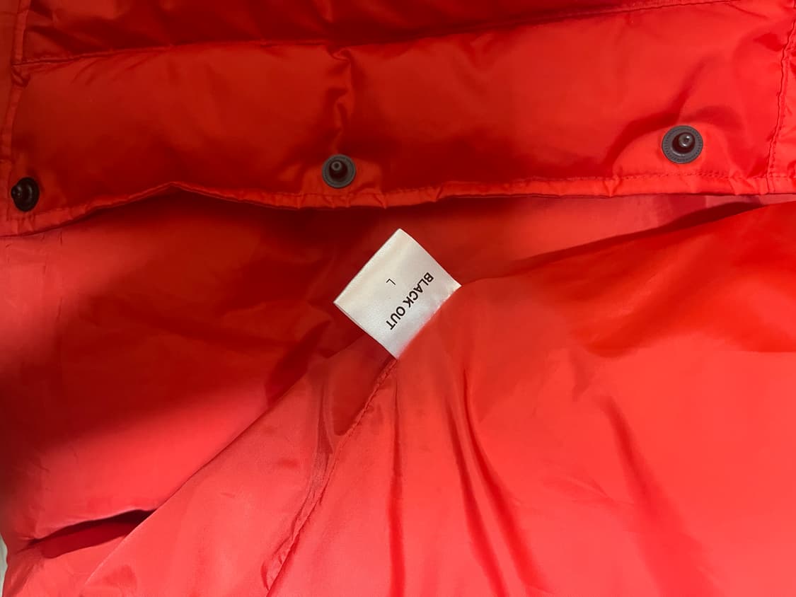 블랙아웃 다운 베스트 패딩 조끼 상품이미지3