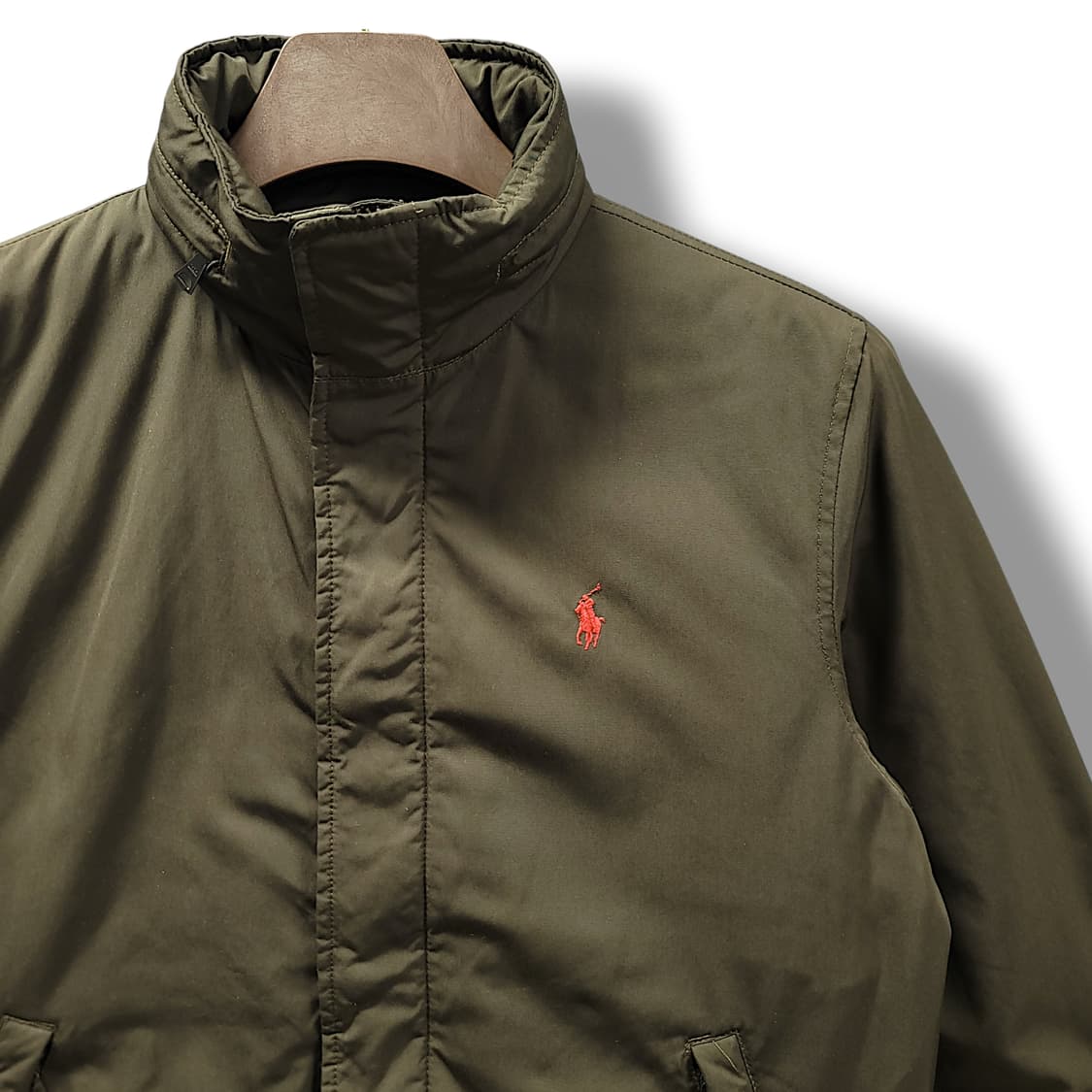 [S] 폴로 카키브라운 페리 블루종 자켓 상품이미지4