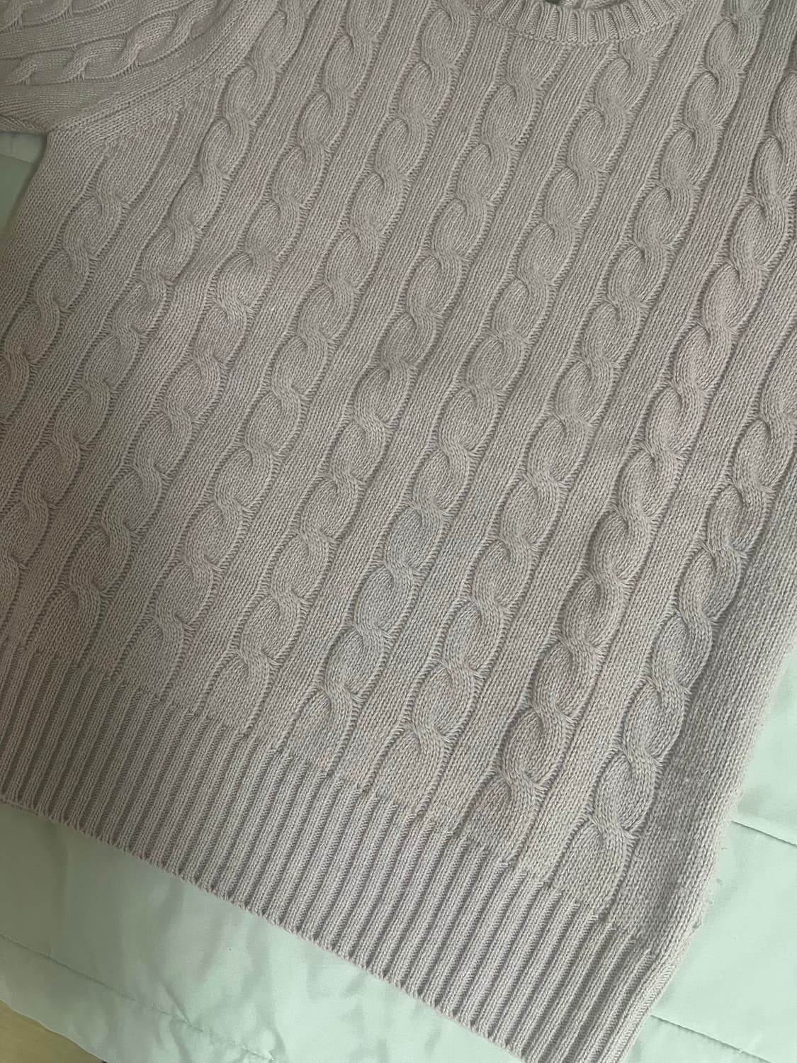 모데스트무드 반팔 니트 상품이미지3