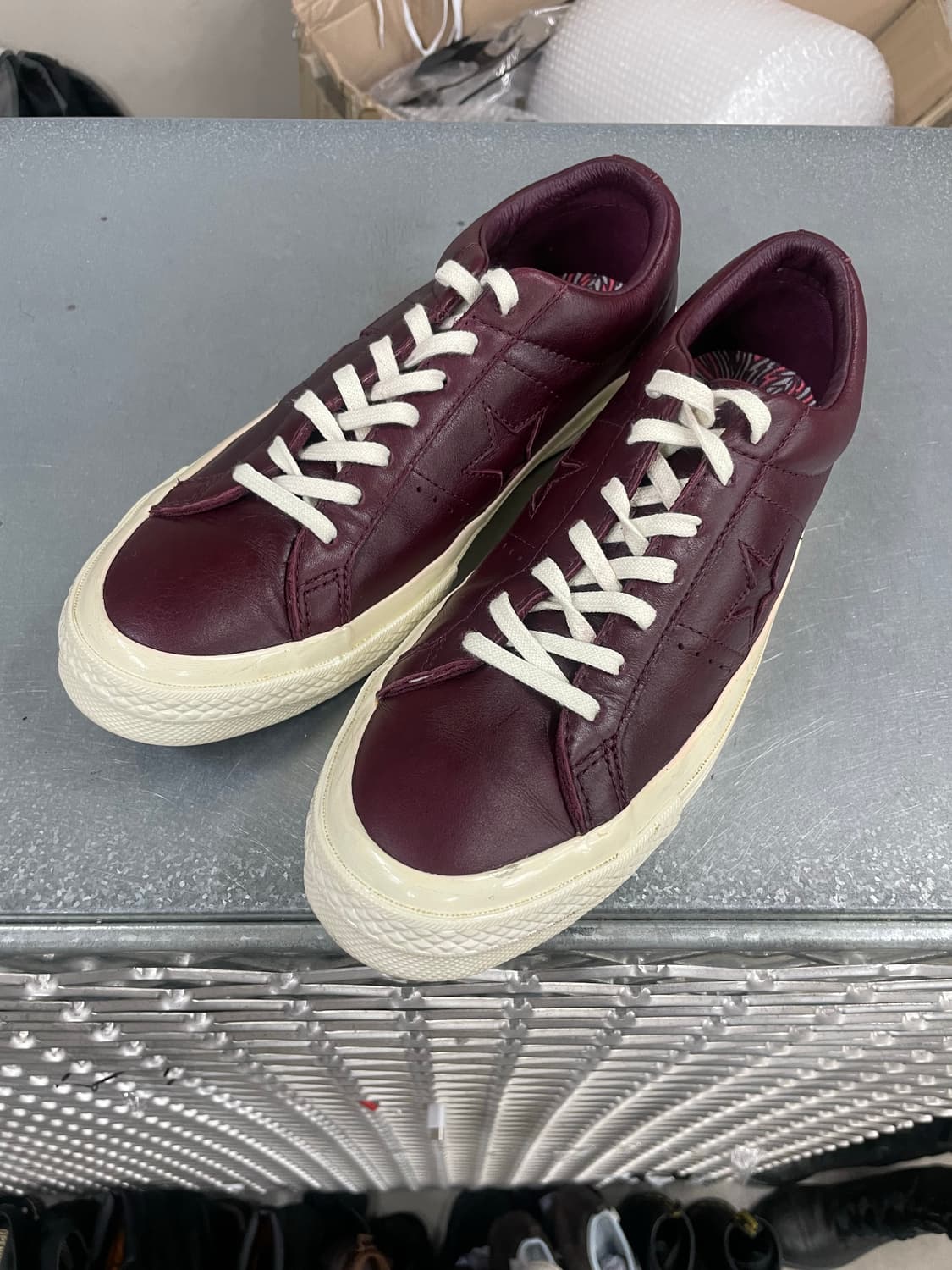 컨버스 원스타 레더 로우 버건디 270 (gr-4280) 상품이미지2