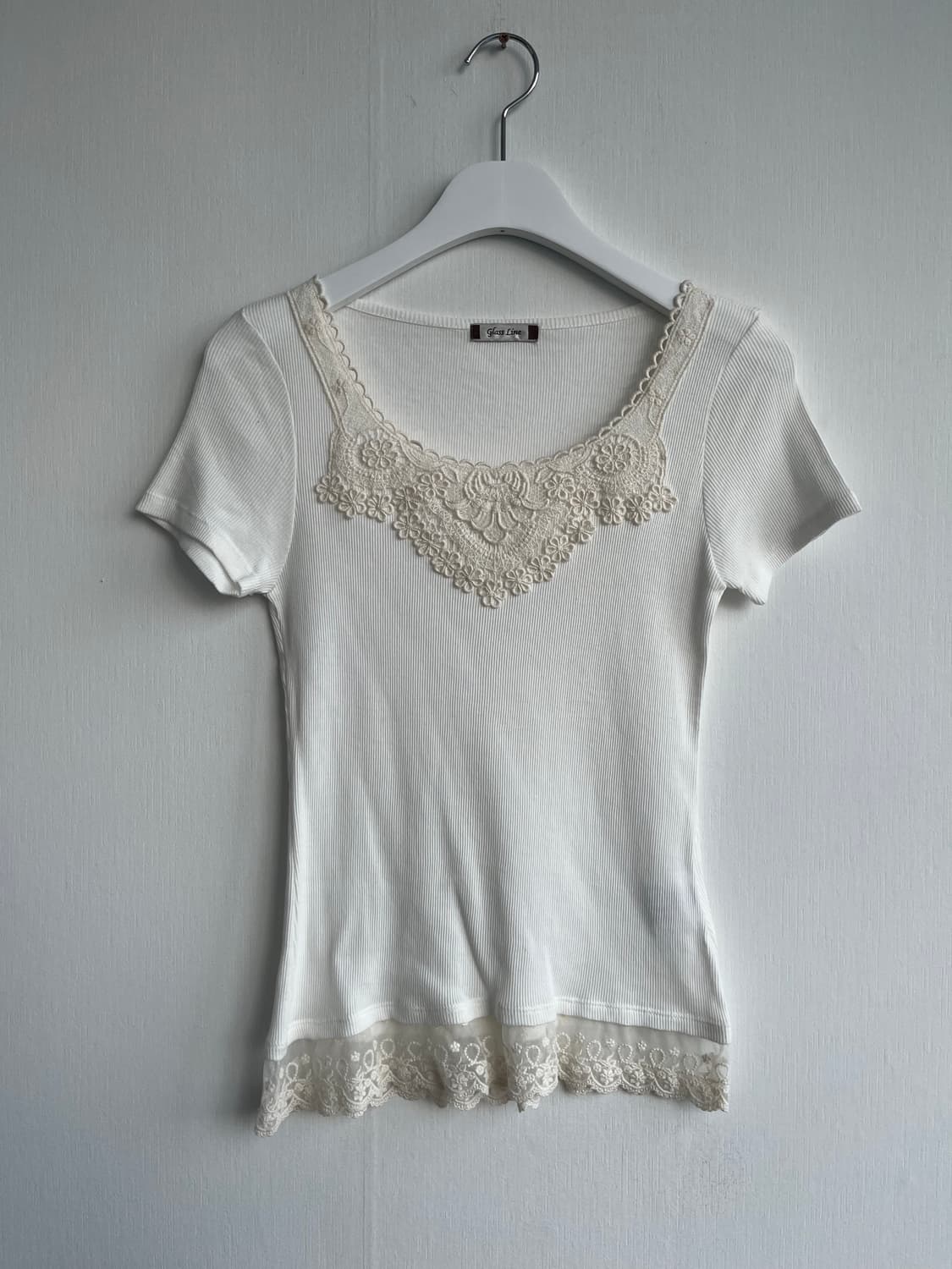 Glass line 레이스 상의 상품이미지1