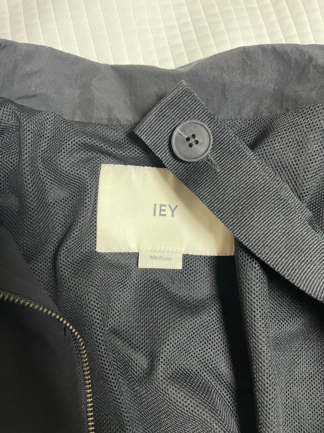 [M] IEY 이에이 크루 트랙 점퍼 윈드브레이커 바람막이 상품이미지4