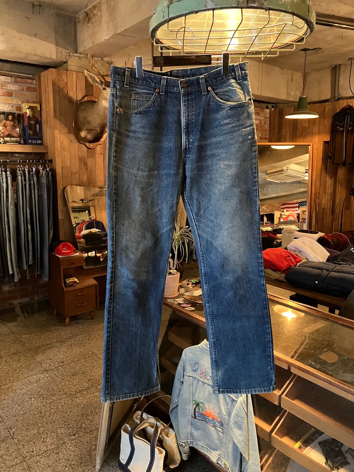 80s USA 빈티지 리바이스 517 부츠컷 데님 팬츠 상품이미지1