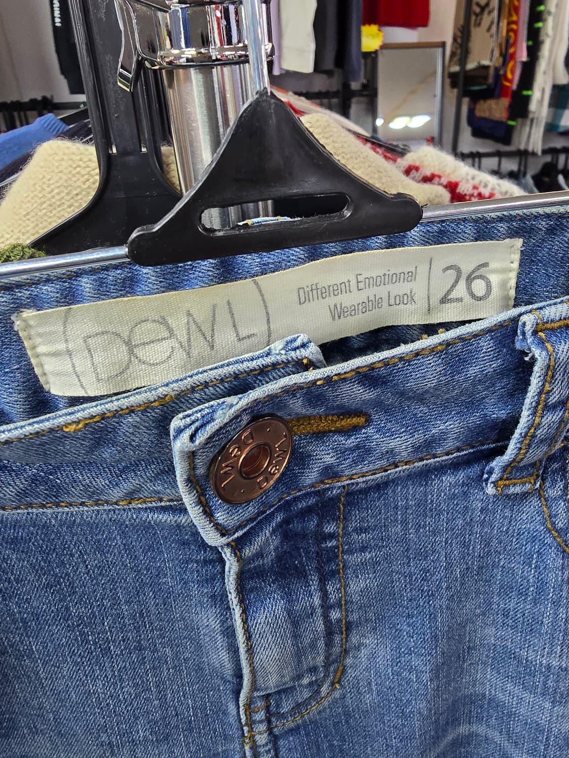 듀엘 워싱 데님 청바지 (1332) 상품이미지3