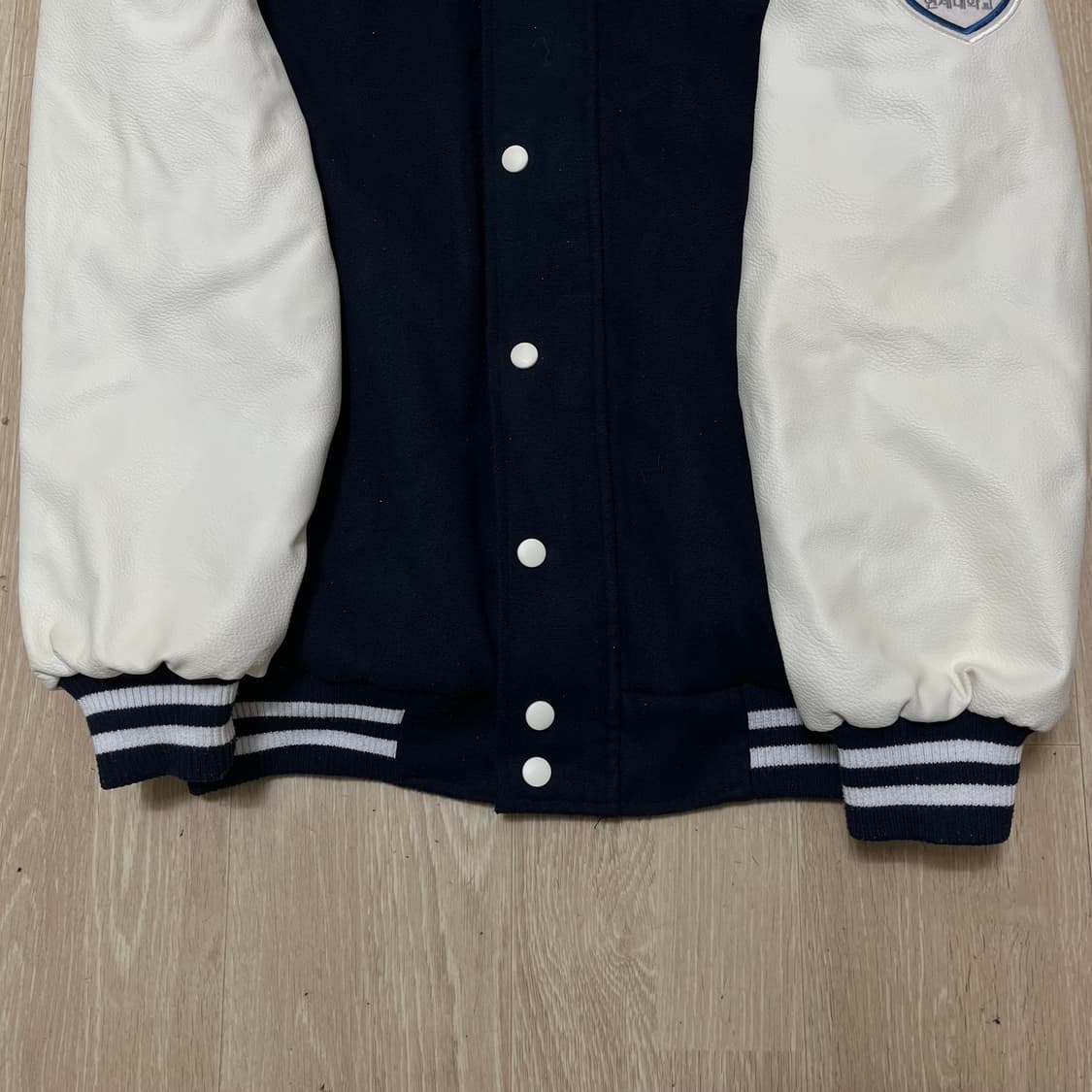 연세대학교 학잠 과잠 바시티 자켓 L/100 상품이미지6