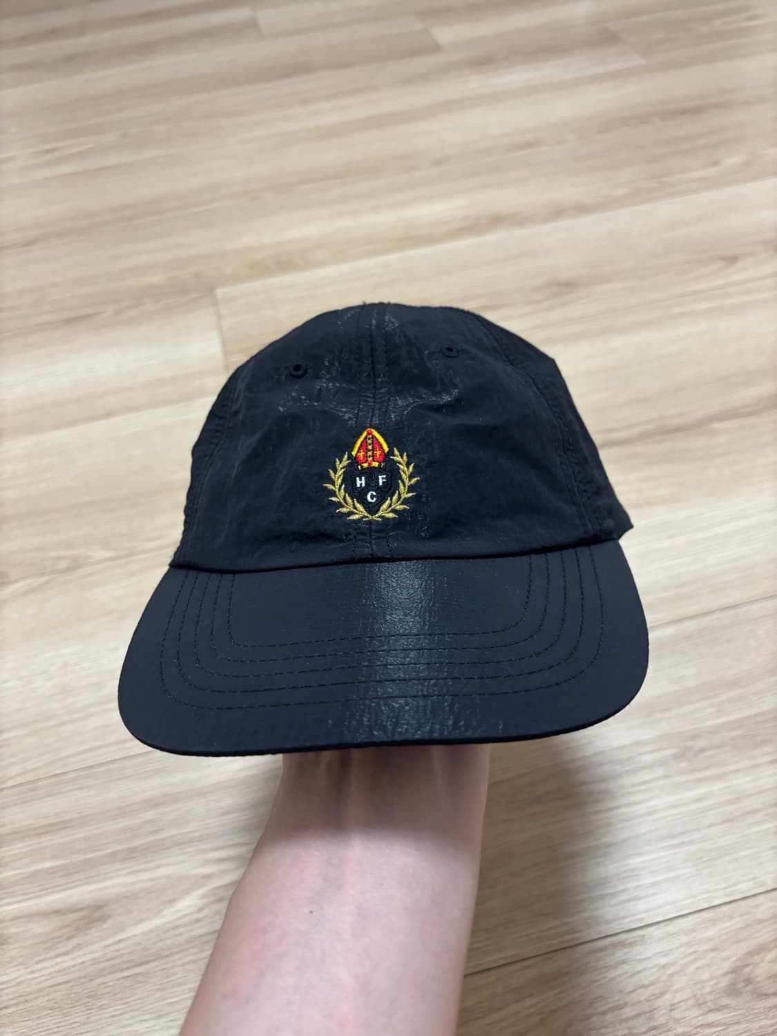 해리지지플로스 나일론캡 블랙 상품이미지1