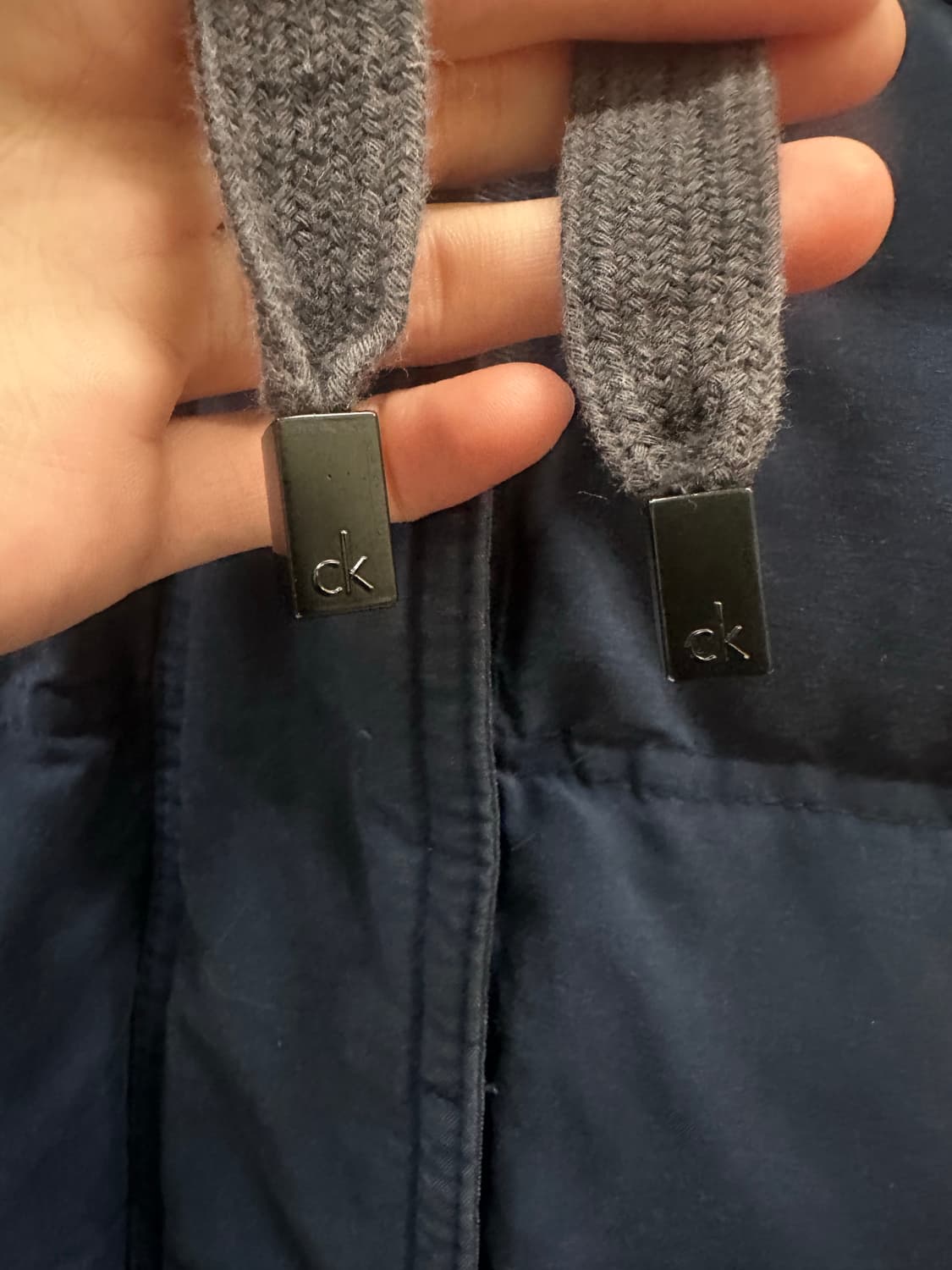 캘빈클라인 후드탈부착 조끼패딩 상품이미지6