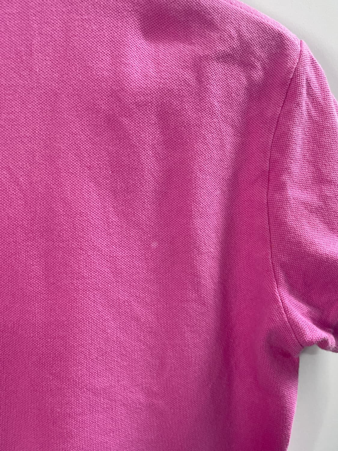 폴로 랄프로렌 우먼스 핑크 반팔카라티 (on.628) 상품이미지4