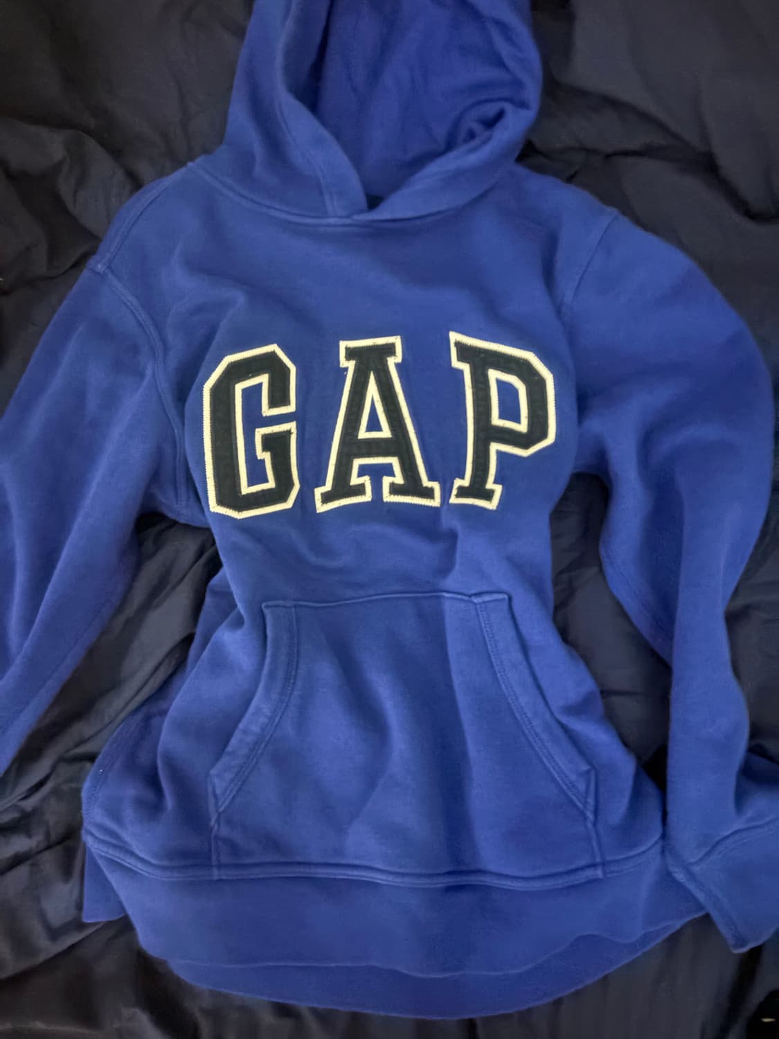 갭 블루 후드티 상품이미지1