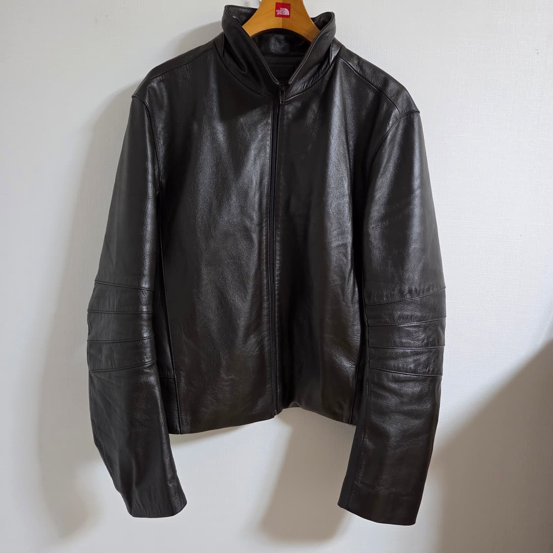 (4) 머듈 mudule 014 레더자켓 판매합니다. 상품이미지2