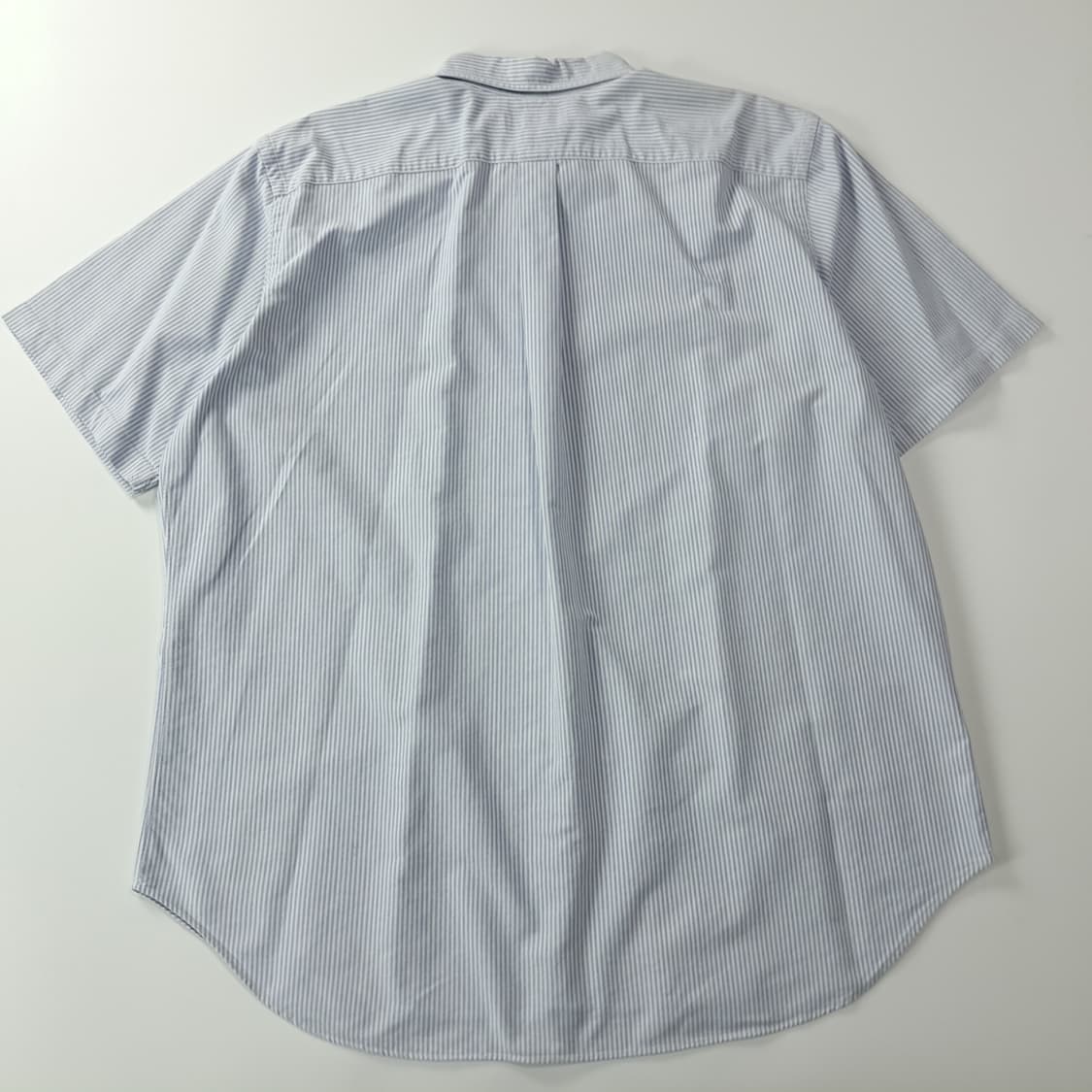 CK228 2XLT 폴로 클래식 블루  스트라이프 반팔 셔츠 남방 상품이미지6