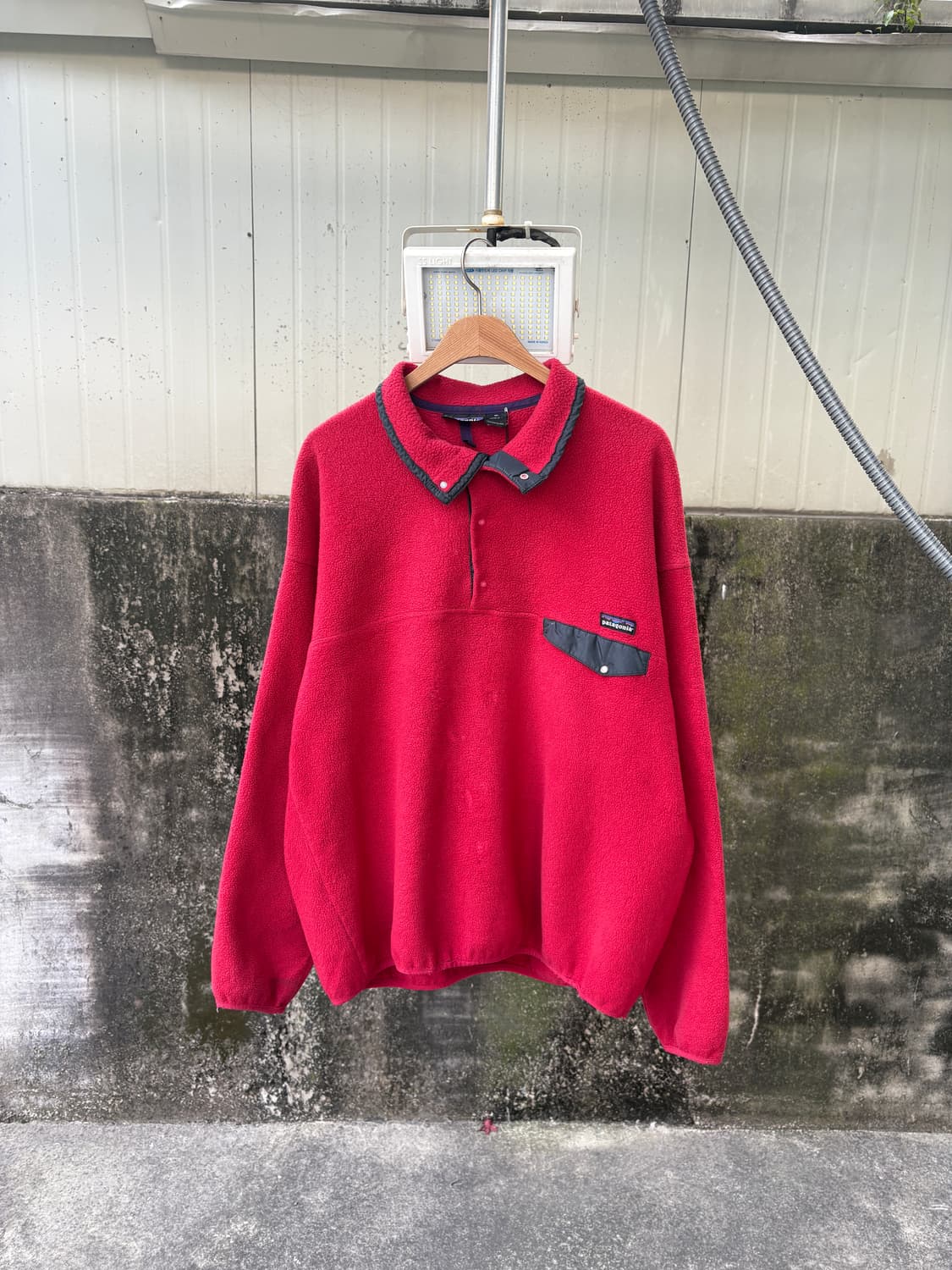 90‘s 파타고니아 스노우리스 신칠라 스냅티 상품이미지1