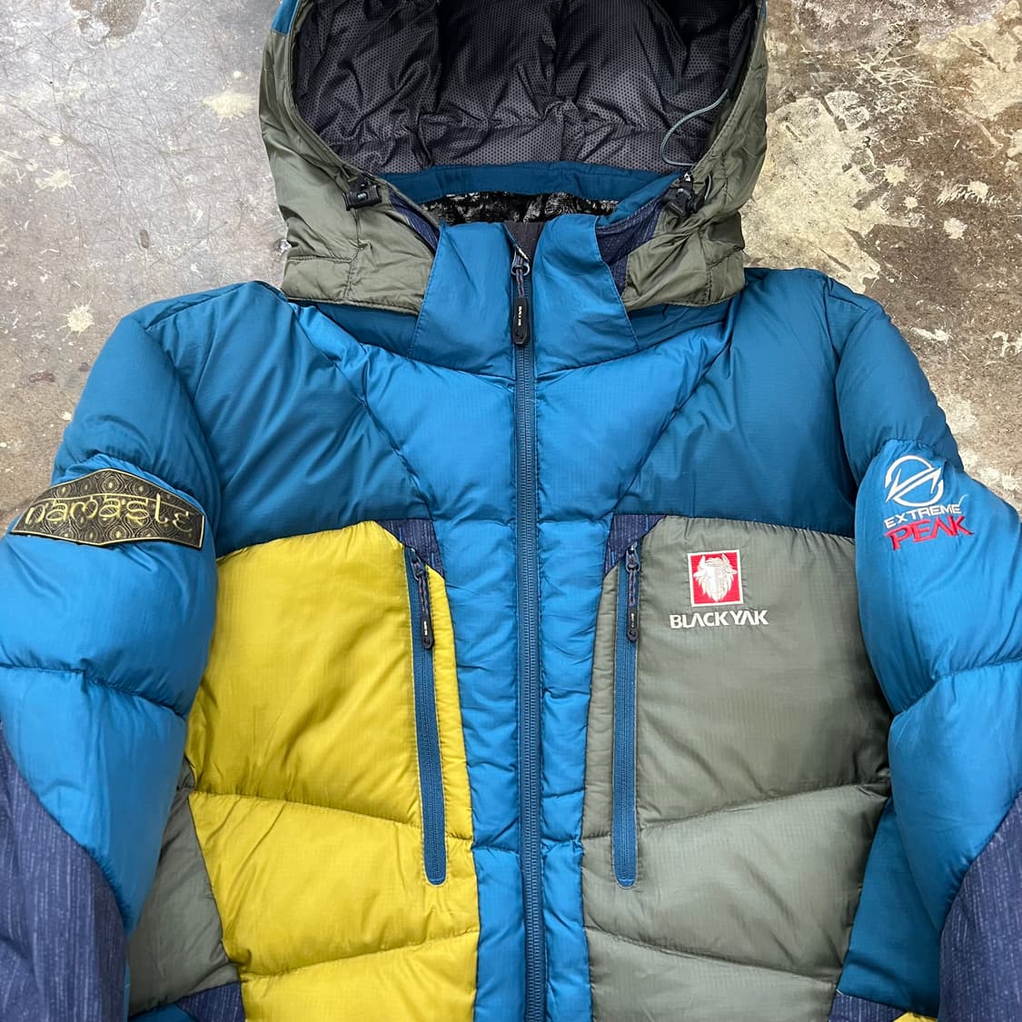 100) 블랙야크 구스다운 패딩점퍼 거위털 패딩 상품이미지3