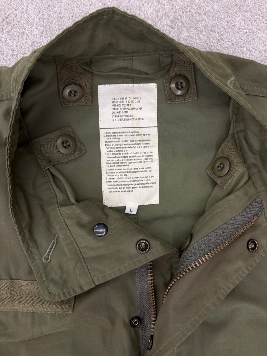 M-65 피쉬테일 자켓 상품이미지4