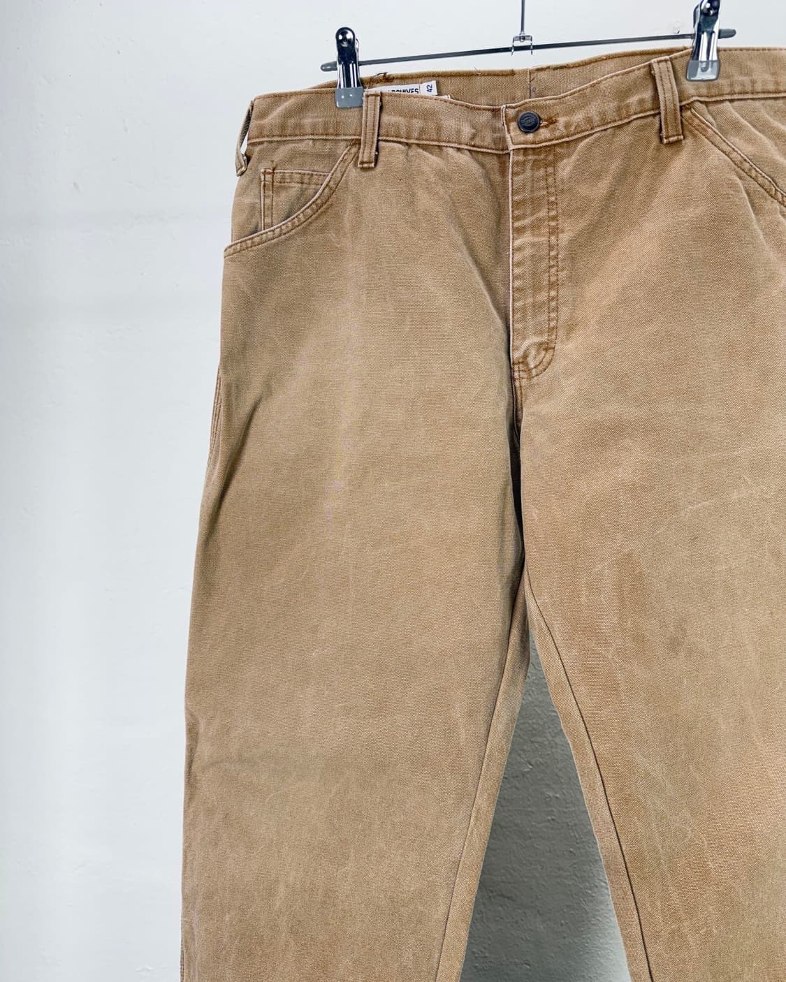 브루트 베이지 디키즈 리페어 캔버스 카펜더 팬츠 상품이미지2