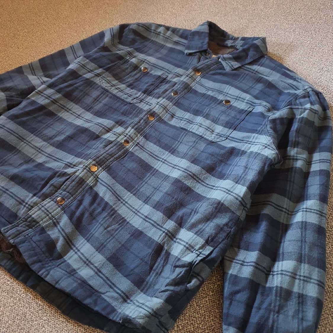 미국 수입 쉐르파 안감 플란넬 셔츠 no.6 상품이미지2