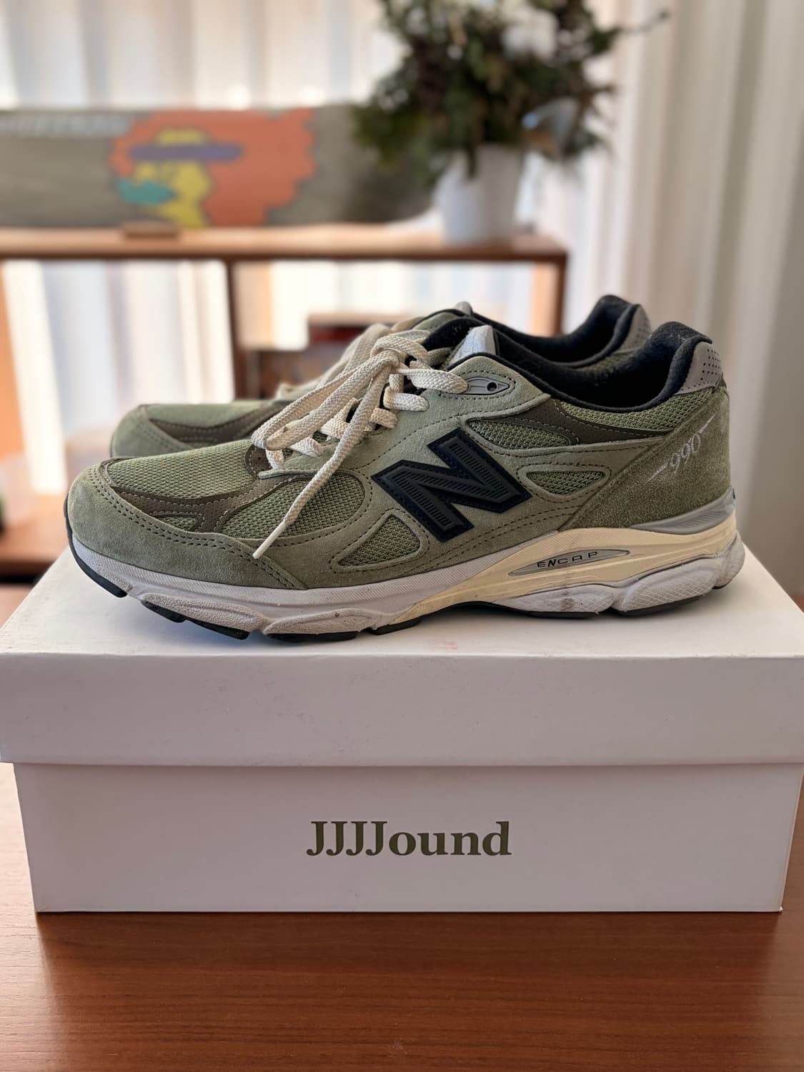 뉴발란스 x JJJ자운드 / 990v3 올리브 / 280 상품이미지1