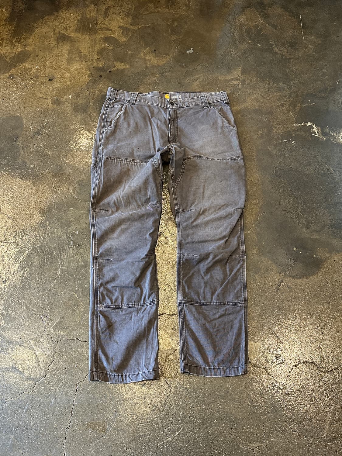 칼하트 릴렉스핏 더블니 워크팬츠 36x34 상품이미지1
