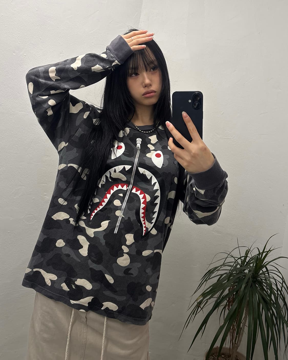 A BATHING APE City Camo WGM Shark 상품이미지1