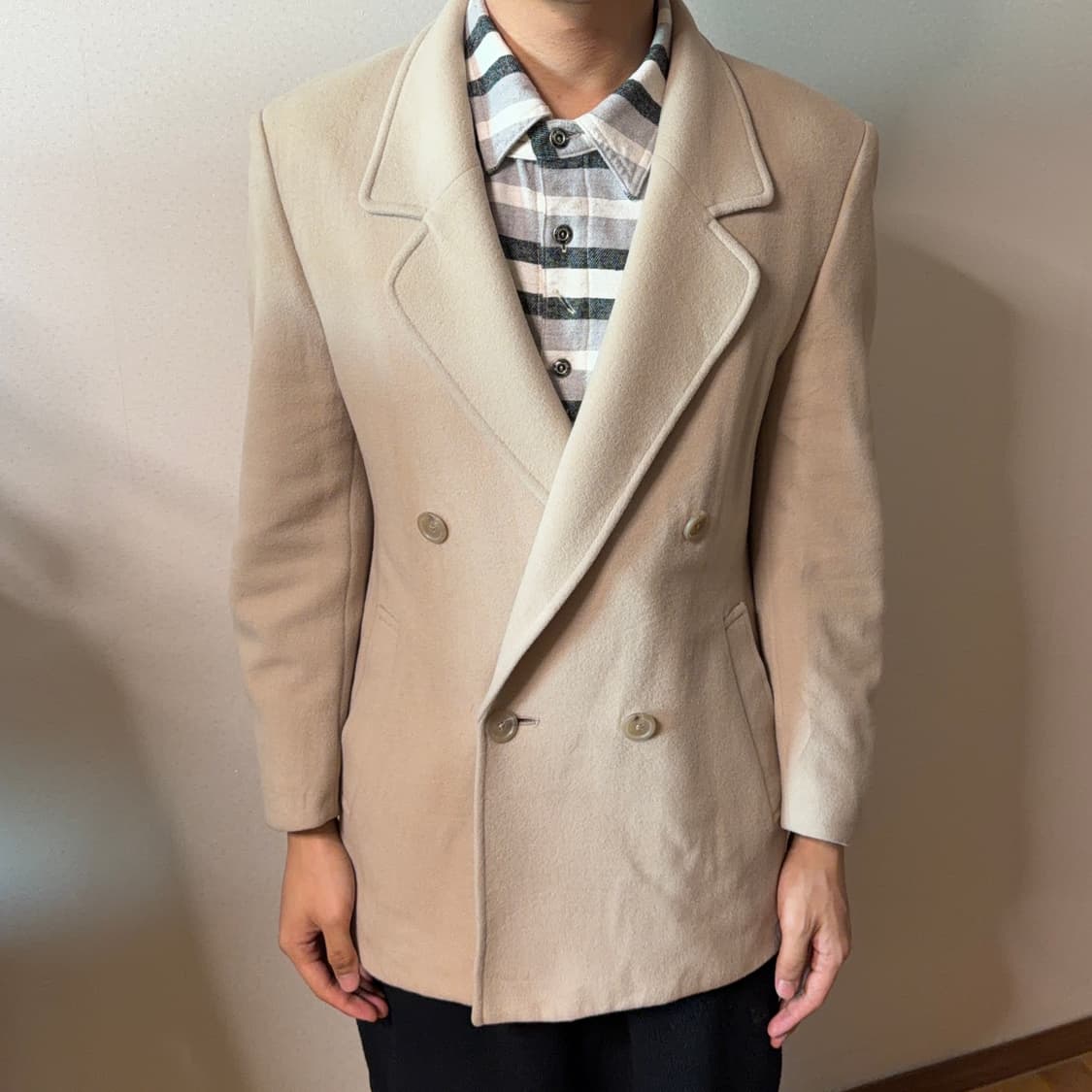 제이프레스 울 더블 자켓 상품이미지2